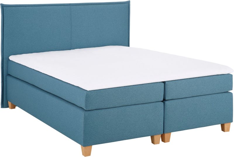 Home affaire Boxspringbett "Houssay", inkl. Topper, 5 Breiten, 2 Härtegraden auch in Überlänge 220 cm