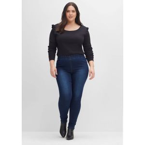 Sheego Jeansjeggings "Große Größen", in individueller Waschung