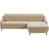 sit&more Ecksofa "Blues L-Form", wahlweise mit Klapptisch und USB