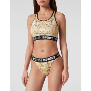 PLEIN SPORT Triangel-Bikini "Baroque"