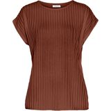 LASCANA Kurzarmshirt, mit Biesenstruktur, bügelfreies T-Shirt aus moderner Strukturware