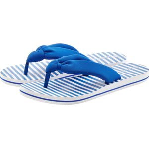 LASCANA Badezehentrenner, Sandale, Pantolette, Badeschuh ultraleicht mit softem Band VEGAN