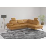 sit&more Ecksofa "Morris L-Form, inkl. Sitztiefenverstellung", wahlweise mit Armteilverstellung, Bettfunktion & Bettkasten