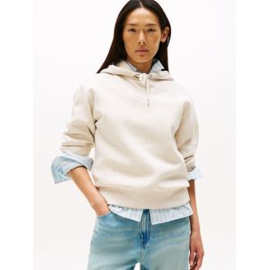 Tommy Hilfiger Kapuzensweatshirt "MDRN REG CORP LOGO HOODIE", mit gesticktem Logo-Schriftzug