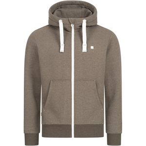 DEPROC Active Kapuzensweatshirt "FinnCMYK II MEN", weiche Fleecejacke mit Kängurutasche