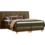 alina Boxspringbett "Luella", ADA trendline Boxspringbett, inkl. Matratze und Viscoschaum-Topper