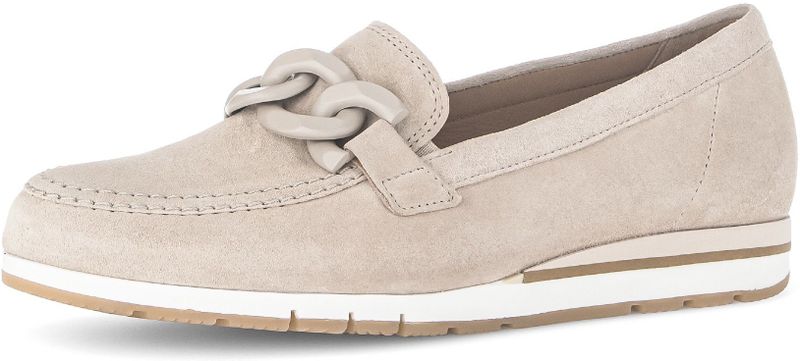 Gabor Slipper "FLORENZ", Keilabsatz, Schlupfschuh, Komfortschuh, Schuhweite G (=weit)