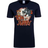 LOGOSHIRT T-Shirt "Tom & Jerry-Logo", mit lizenziertem Originaldesign