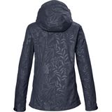 Killtec Softshelljacke "KOS 122 WMN SFTSHLL JCKT FLORAL", Softshelljacke: Wind-u wasserdichte, atmungsaktiv, Kapuze regulierbar