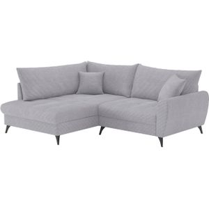 Mr. Couch Ecksofa "Blackburn II L-Form", Wahlweise mit Kaltschaumpolsterung bis 140 kg belastbar
