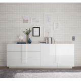 INOSIGN Sideboard "Jupiter", Breite 241 cm mit 3 Schubkästen