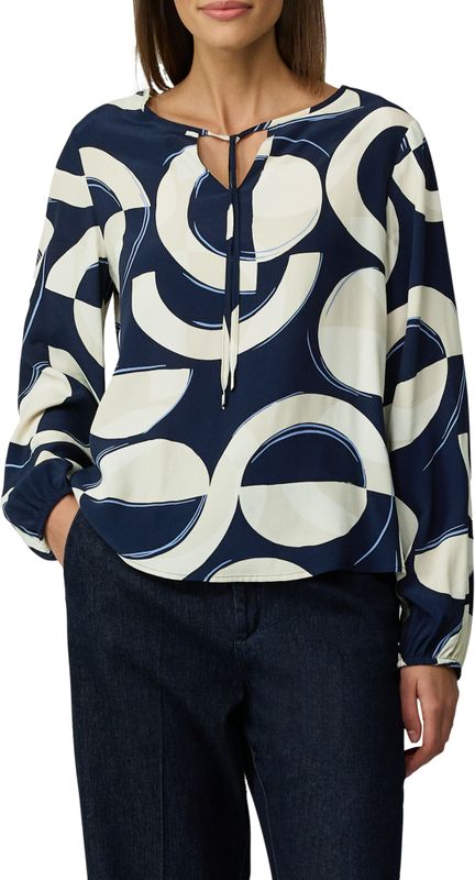 s.Oliver BLACK LABEL Langarmbluse, mit All-Over Print