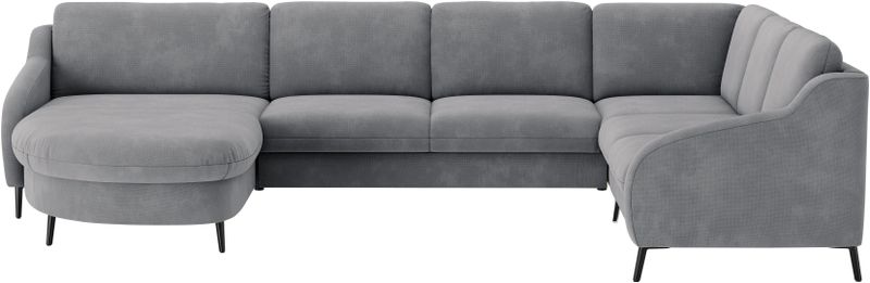 sit&more Wohnlandschaft "Soul U-Form", wahlweise mit Bettfunktion und Schubkasten