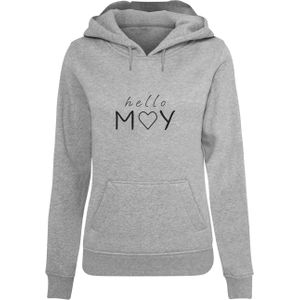 Merchcode Kapuzenpullover "Merchcode Damen Ladies Spring - Hello may Heavy Hoody", (1 tlg.)