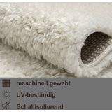Myflair Möbel & Accessoires Hochflor-Teppich "My Shaggy", rechteckig, 37 mm Höhe, Shaggy, Uni-Farben, leicht glänzend, Microfaser, extra flauschig