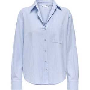 ONLY Hemdbluse "ONLALINA LIFE L/S STRIPE SHIRT WVN"
