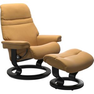 Stressless Relaxsessel "Sunrise", mit Classic Base, Größe M, Gestell Schwarz