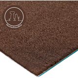 Andiamo Teppichboden "Velours Kira", rechteckig, 8 mm Höhe, Uni Farben, Breite 400 cm, strapazierfähig, pflegeleicht, Wohnzimmer