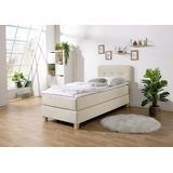 Home affaire Boxspringbett "Fargo", inkl. Topper, in 3 Matratzenarten, in Samt- oder Strukturstoff