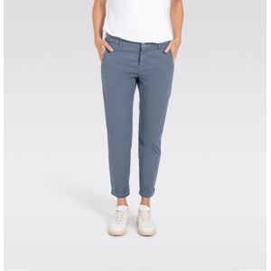MAC Chinohose "CHINO turn up", mit dezentem Glanz, elegant und sportiv zugleich