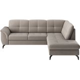 sit&more Ecksofa "Zora L-Form", wahlweise mit Bettfunktion und Bettkasten