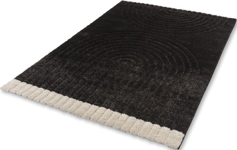 SCHÖNER WOHNEN-Kollektion Hochflor-Teppich "Winsome 6318-244", rechteckig, 25 mm Höhe, Langflor, Hoch Tief Struktur, Wohnzimmer, Schöner Wohnen Kollektion