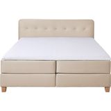 Home affaire Boxspringbett "Fargo", inkl. Topper, in 3 Matratzenarten, in Samt- oder Strukturstoff