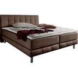 Places of Style Boxspringbett Cafone, inkl. Topper, 5 Breiten, 3 Matratzenarten und 3 Härtegraden wählbar
