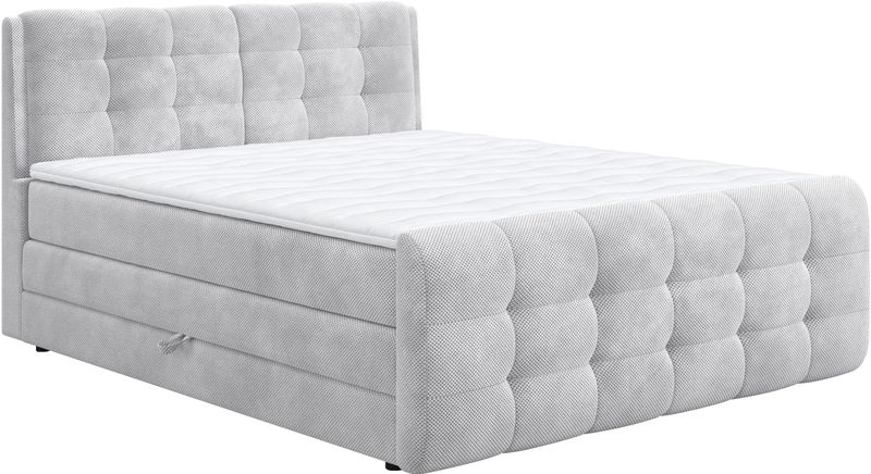COTTA Boxspringbett "Fort mit Bettkasten, inkl. Topper", erhältlich in verschiedenen Breiten (160cm, 180cm & 200cm)
