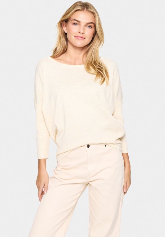 Saint Tropez Rundhalspullover "A2561, MilaSZ R-Neck"