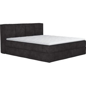 Home affaire Boxspringbett "Sacy", Boxbett inkl. Topper, 2 Matratzen, Härtegrade H2, H3 und H4 wählbar