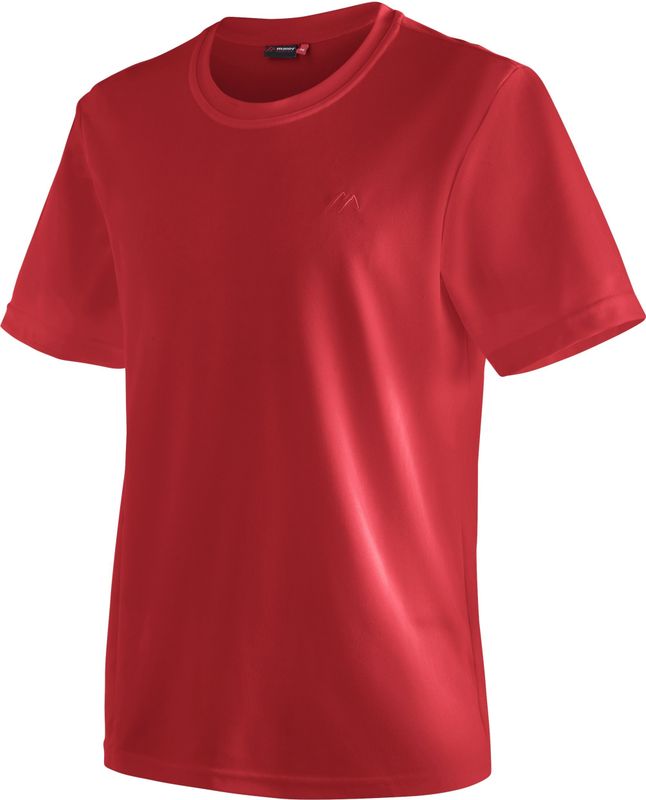 Maier Sports Funktionsshirt "Walter", Herren T-Shirt, rundhals pique Outdoorshirt, schnelltrocknend