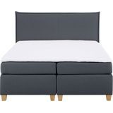 Home affaire Boxspringbett "Houssay", inkl. Topper, 5 Breiten, 2 Härtegraden auch in Überlänge 220 cm