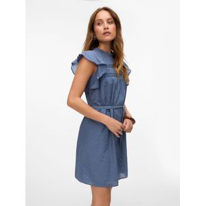 Vero Moda Minikleid "VMTRINE SL SHORT LACE DRESS WVN GA NOOS"