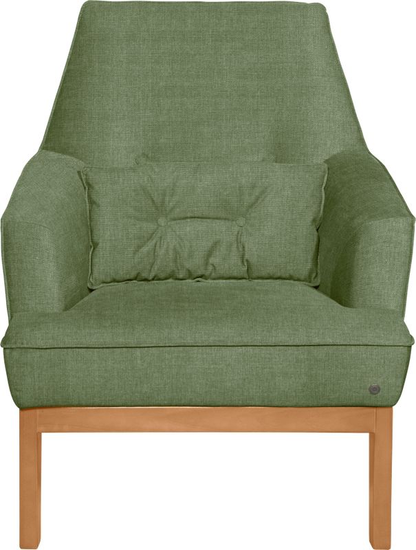 TOM TAILOR HOME Sessel "COZY", im Retrolook, mit Kedernaht und Knöpfung, Füße Buche natur