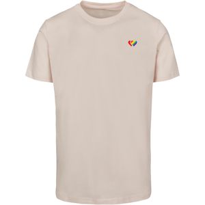 MisterTee T-Shirt "MisterTee Double Hearts Pride Tee", (1 tlg.)