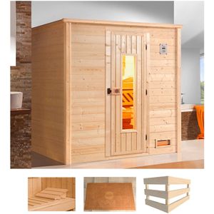 weka Sauna "Bergen 1", ohne Ofen