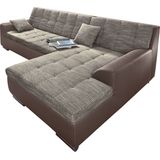 DOMO collection Ecksofa Treviso, wahlweise mit Bettfunktion, incl. Zierkissen