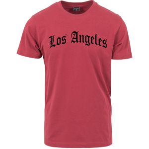MisterTee T-Shirt "MisterTee Herren Los Angeles Wording Tee", (1 tlg.)