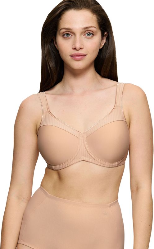 Triumph Minimizer-BH "Modern Soft+Cotton W01", verkleinert die Brust optisch um eine Cup-Größe