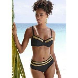 LASCANA Bügel-Bikini-Top "Elodie", mit trendigem Materialeinsatz