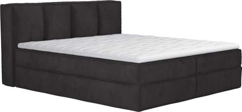Home affaire Boxspringbett "Sacy", Boxbett inkl. Topper, 2 Matratzen, Härtegrade H2, H3 und H4 wählbar