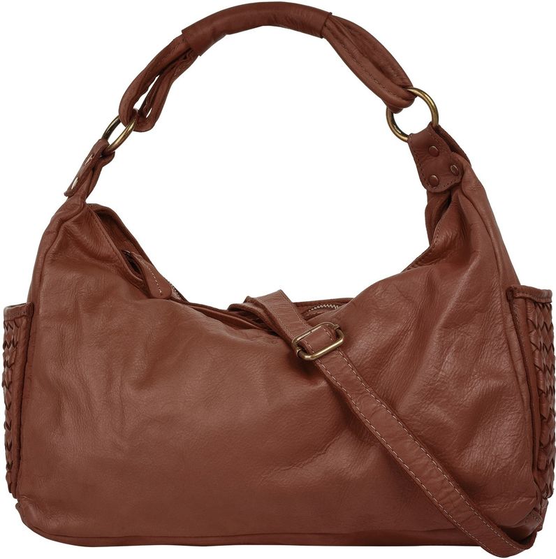 Samantha Look Henkeltasche, echt Leder, Made in Italy