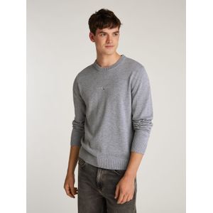 Tommy Jeans Strickpullover "TJM LINEAR SMALL CHEST SWEATER", mit Logoschriftzug
