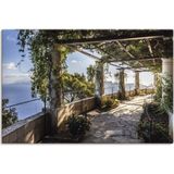 Artland Wandbild "Garten der Villa San Michele auf Capri", Gebäude, (1 St.), als Alubild, Outdoorbild, Leinwandbild, Poster, Wandaufkleber