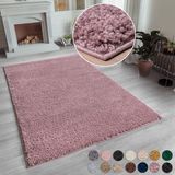 Home affaire Hochflor-Teppich "Shaggy 30", rechteckig, 30 mm Höhe, Teppich, Uni Farben, besonders weich und kuschelig