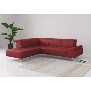 Places of Style Ecksofa "Caluna", Inkl.Sitztiefenverstellung