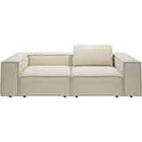 Places of Style 2-Sitzer "Watertown, modernes Sofa 246 cm breit, auch in Feincord", stilvolles Sofa für 2 Personen mit extra breiter Sitzfläche