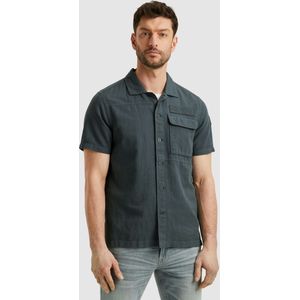 PME LEGEND Kurzarmhemd "Short Sleeve Shirt Ctn linen", mit Leinenstruktur