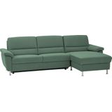 CALIZZA INTERIORS Ecksofa "Onyx L-Form", Recamiere links oder rechts, wahlweise mit Bettfunktion, Breite 270 cm